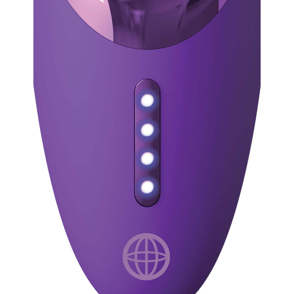 Fantasy For Her Pleasure Sucker - Purple USB Rechargeable Sucking